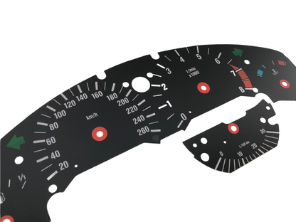 For BMW M3 E36 - Speedometer Dials from MPH to Km/h Cluster Gauges