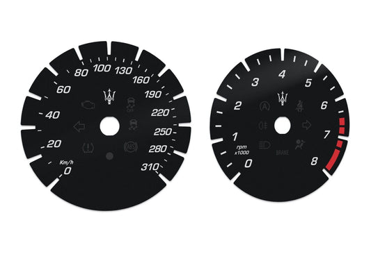 Maserati Levante - Speedometer dials MPH to KM/H Gauges