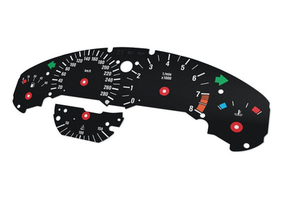 For BMW M3 E36 280km/h - Speedometer Dials from MPH to Km/h Cluster Gauges