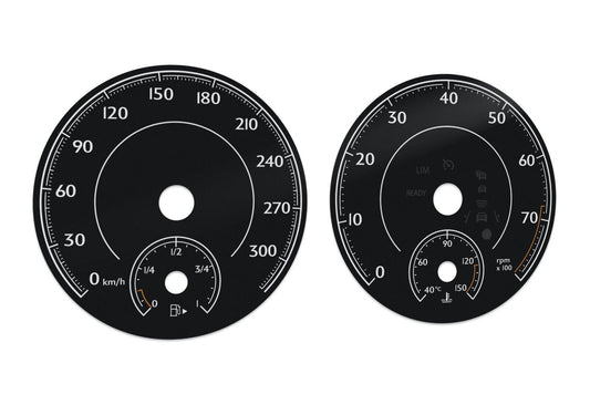 For Bentley Bentayga - Speedometer Dials from MPH to Km/h Cluster Gauges