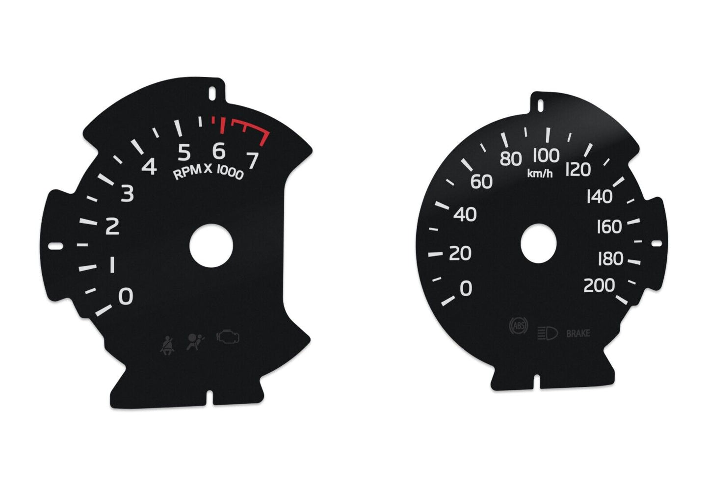 For Ford F150 - Speedometer dials MPH to KM/H Gauges