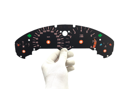 For BMW M3 E36 - Speedometer Dials from MPH to Km/h Cluster Gauges