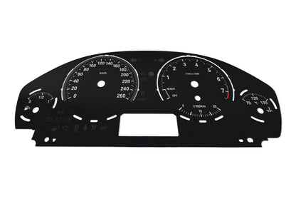 BMW 3, 4 series F3x-  Speedometer dials from MPH to km/h gauges