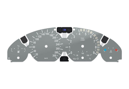 For BMW M3 E46 - Speedometer Dials from MPH to Km/h Cluster Gauges