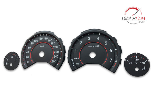 3D for BMW F30 F31 F32 F33 F34 F36 - Speedometer dials from MPH to Km/h Gauges