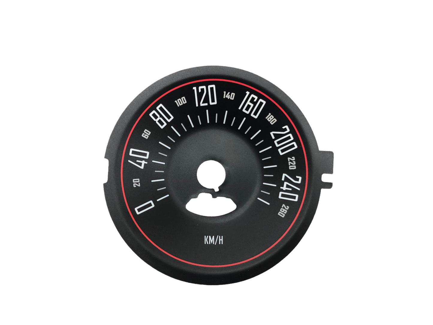 For Dodge Challenger 260km/h - Speedometer Dials from MPH to Km/h Cluster Gauges