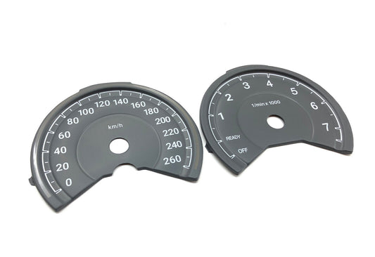 3D for BMW X1 2 F22 F48 - Speedometer Dials from MPH to Km/h Cluster Gauges