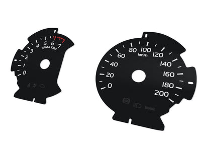 For Ford F150 - Speedometer dials MPH to KM/H Gauges