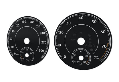 For Bentley Bentayga - Speedometer Dials from MPH to Km/h Cluster Gauges