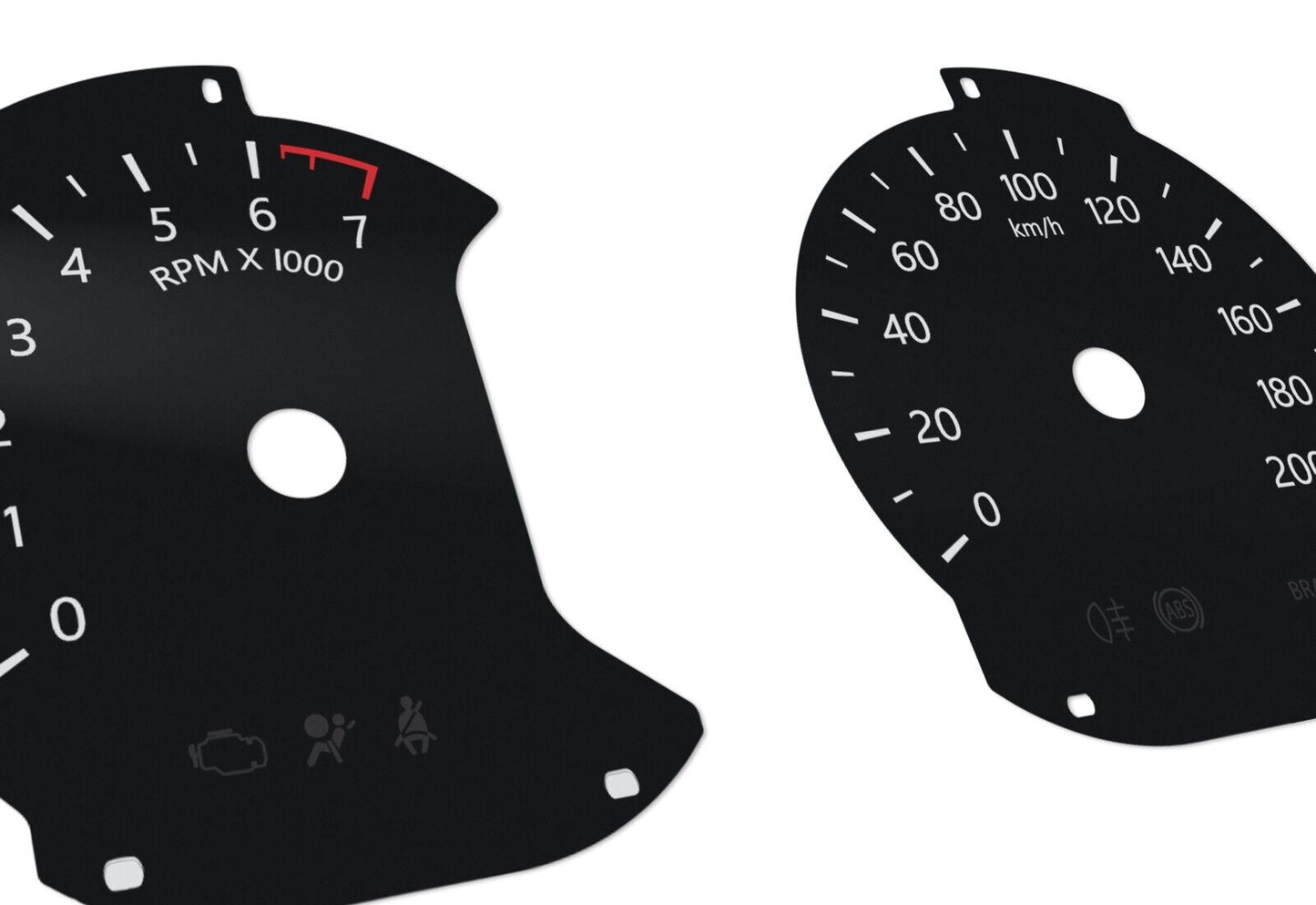 For Ford F150 - Speedometer dials MPH to KM/H Gauges