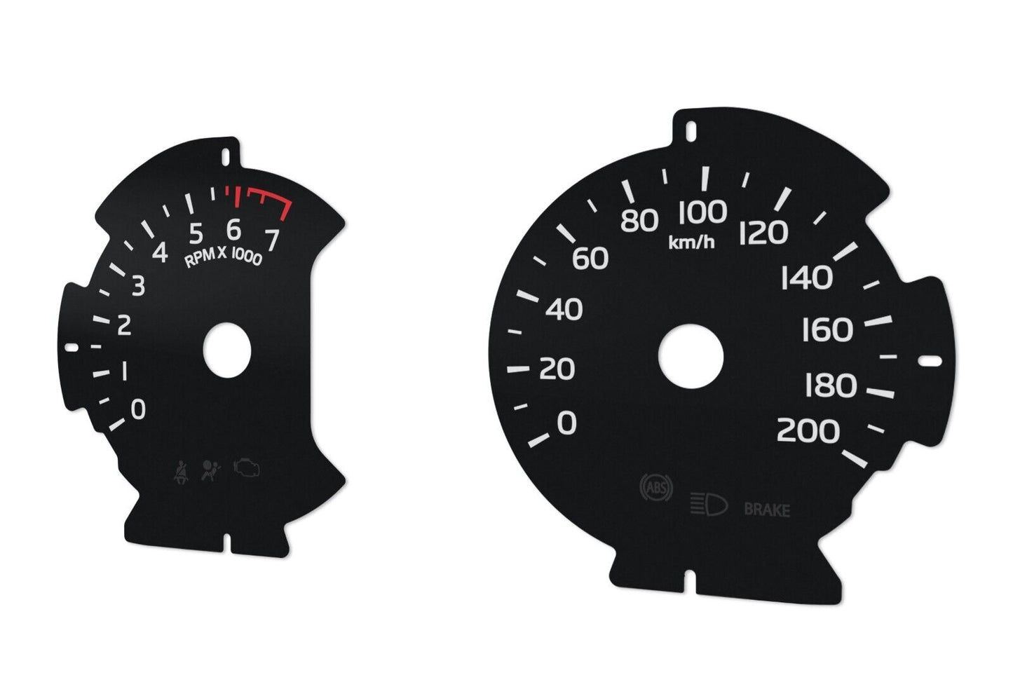 For Ford F150 - Speedometer dials MPH to KM/H Gauges