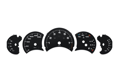 For Porsche Carrera 911, 996 - Speedometer gauges from MPH to km/h Gauges