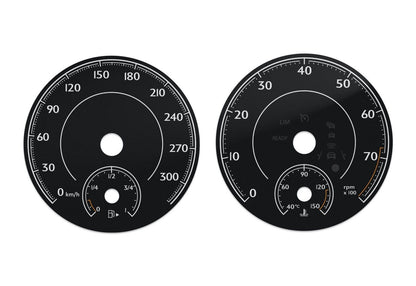 For Bentley Bentayga - Speedometer Dials from MPH to Km/h Cluster Gauges