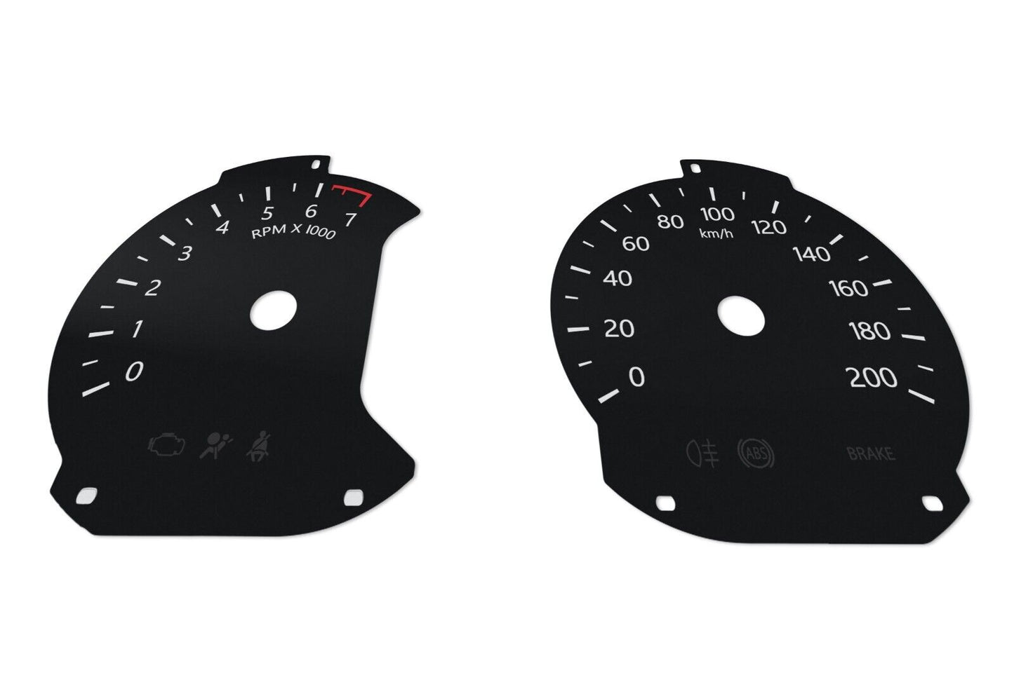 For Ford F150 - Speedometer dials MPH to KM/H Gauges