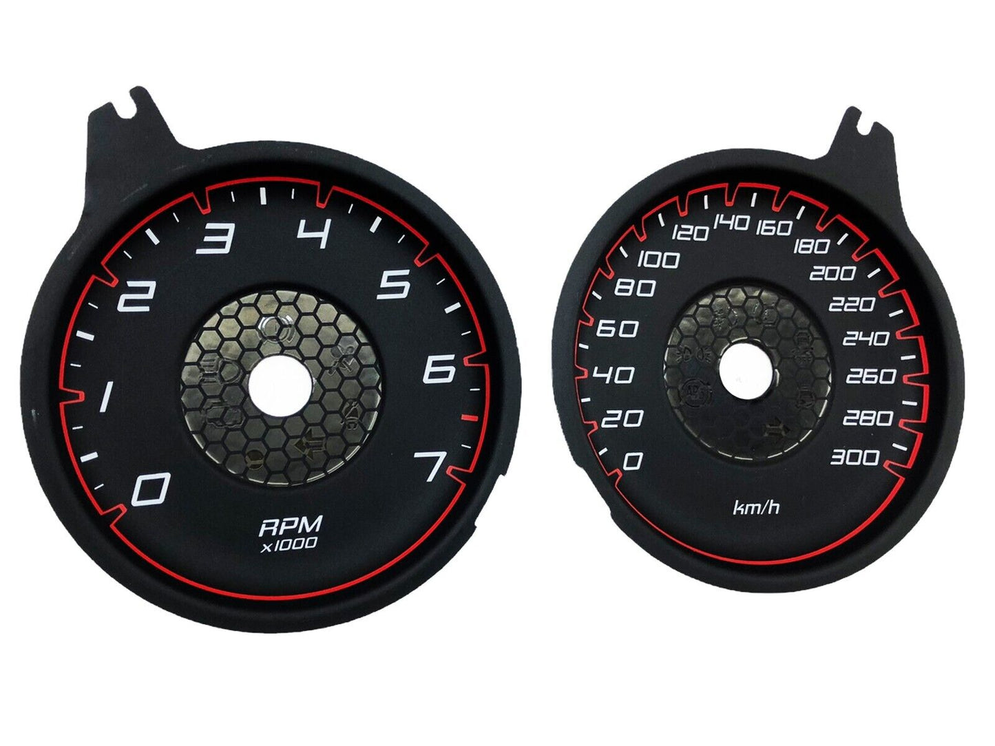 For Dodge Charger 300km/h 3D - Speedometer Dials from MPH to Km/h Cluster Gauges