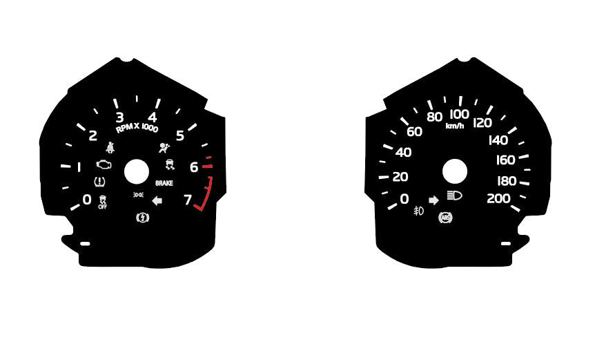 For Ford F150 - Speedometer dials MPH to KM/H Gauges