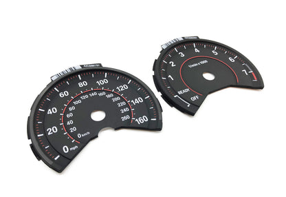 For 3D BMW X1 2-series F48 F22 F23 - Speedometer dials MPH Gauges