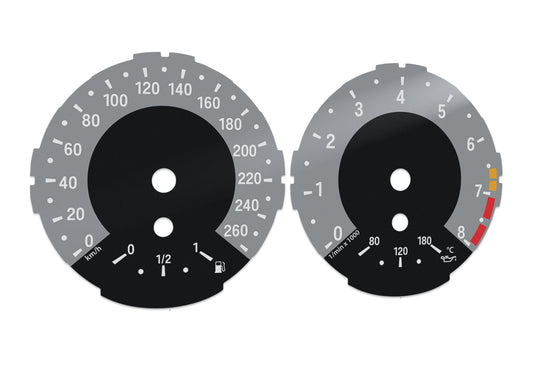 BMW 1 series E81, E82, E87, E88 M Style - Speedometer Dials Gauges