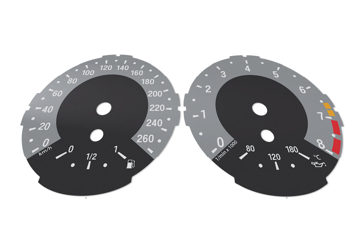 BMW 1 series E81, E82, E87, E88 M Style - Speedometer Dials Gauges