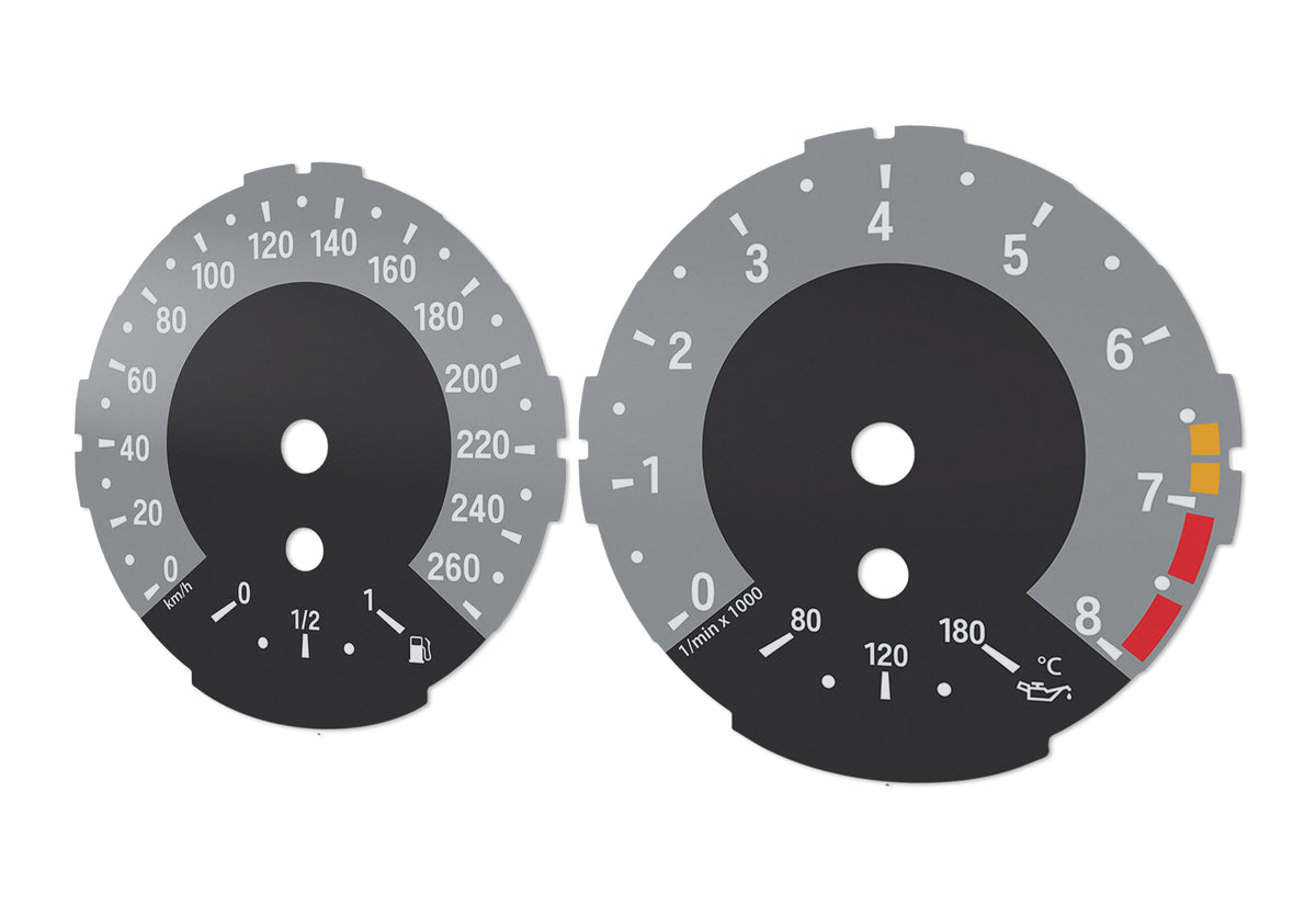 BMW 1 series E81, E82, E87, E88 M Style - Speedometer Dials Gauges