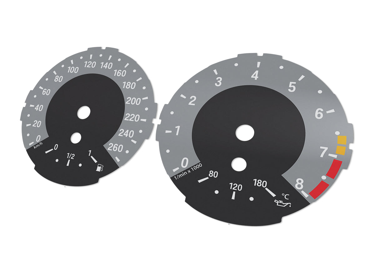 BMW 1 series E81, E82, E87, E88 M Style - Speedometer Dials Gauges