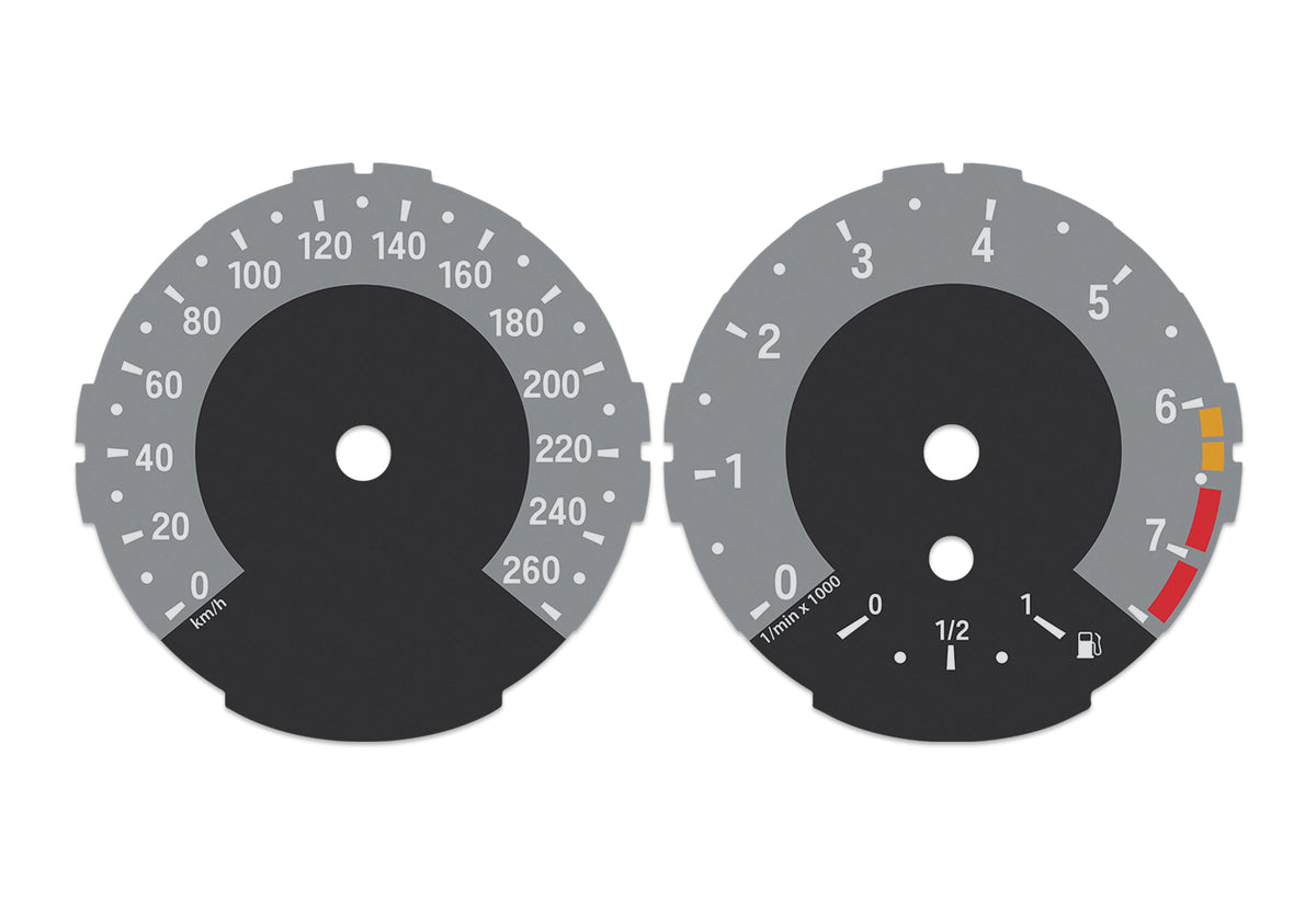 BMW 1 series E81, E82, E87, E88 M Style - Speedometer Dials Gauges