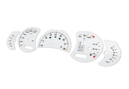 Porsche Carrera 911 996.2 Grey - Speedometer Dials Gauges