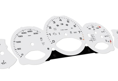 Porsche Carrera 911 997.2 Grey - Speedometer Dials Gauges
