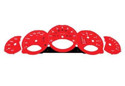 Porsche Carrera 911 997.1 Red - Speedometer Dials Gauges