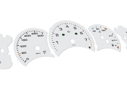 Porsche Carrera 911 996.1 Grey - Speedometer Dials Gauges