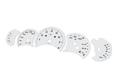 Porsche Carrera 911 996.1 Grey - Speedometer Dials Gauges