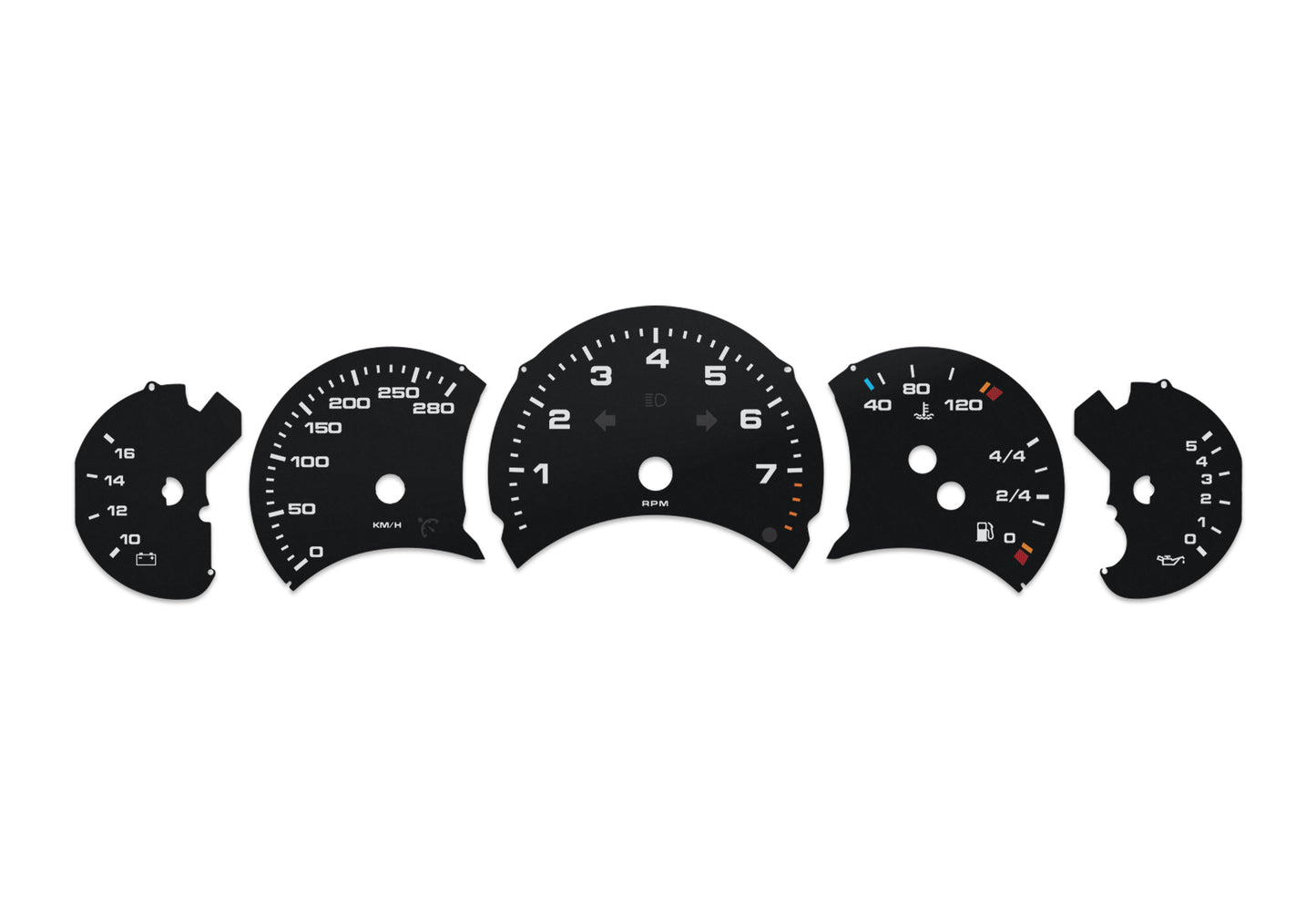 Porsche Carrera 911 996.1 - Speedometer Dials Gauges