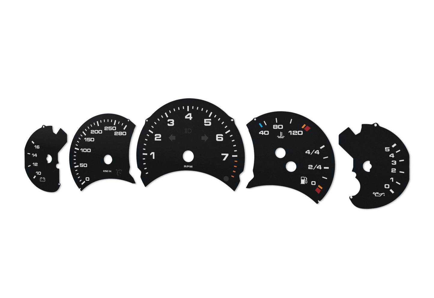 Porsche Carrera 911 996.1 - Speedometer Dials Gauges
