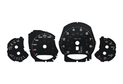 Porsche Carrera 911 991 - Speedometer Dials Gauges