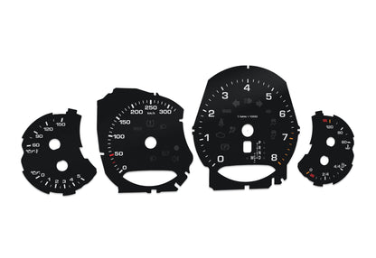 Porsche Carrera 911 991 - Speedometer Dials Gauges