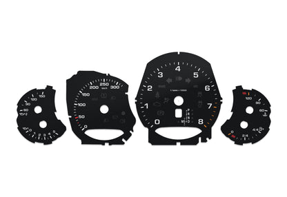 Porsche Carrera 911 991 - Speedometer Dials Gauges