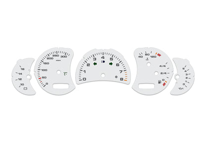 Porsche Carrera 911 996.2 Grey - Speedometer Dials Gauges