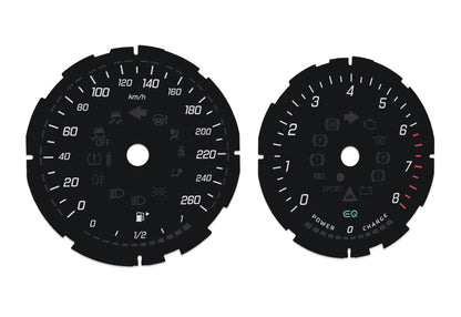 Mercedes-Benz E W213 EQ - Speedometer Dials Gauges
