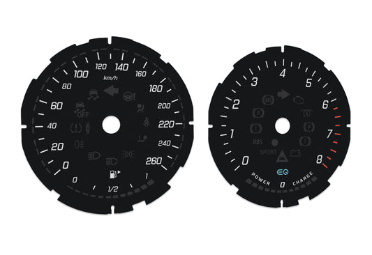 Mercedes-Benz E W213 EQ - Speedometer Dials Gauges