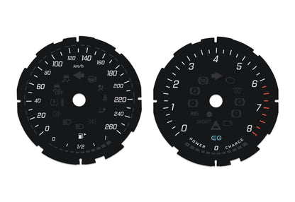 Mercedes-Benz E W213 EQ - Speedometer Dials Gauges