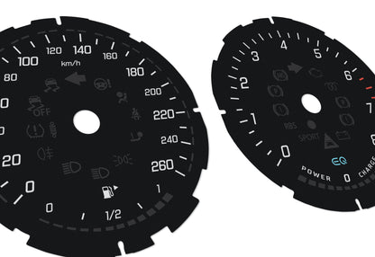 Mercedes-Benz E W213 EQ - Speedometer Dials Gauges