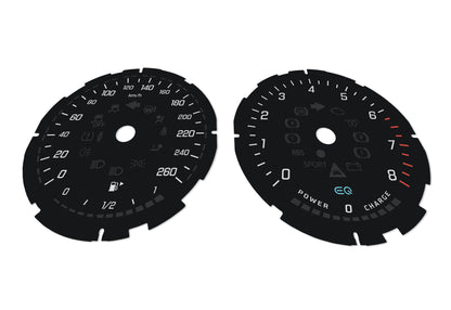 Mercedes-Benz E W213 EQ - Speedometer Dials Gauges