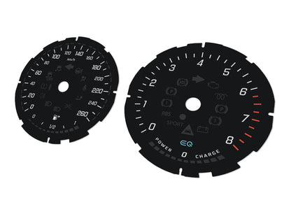 Mercedes-Benz E W213 EQ - Speedometer Dials Gauges