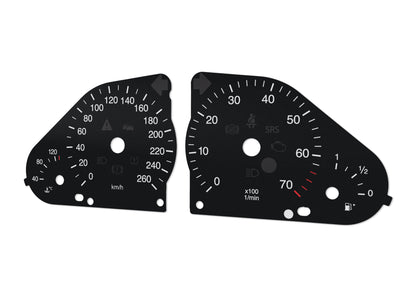 Mercedes-Benz C W203 - Speedometer Dials Gauges