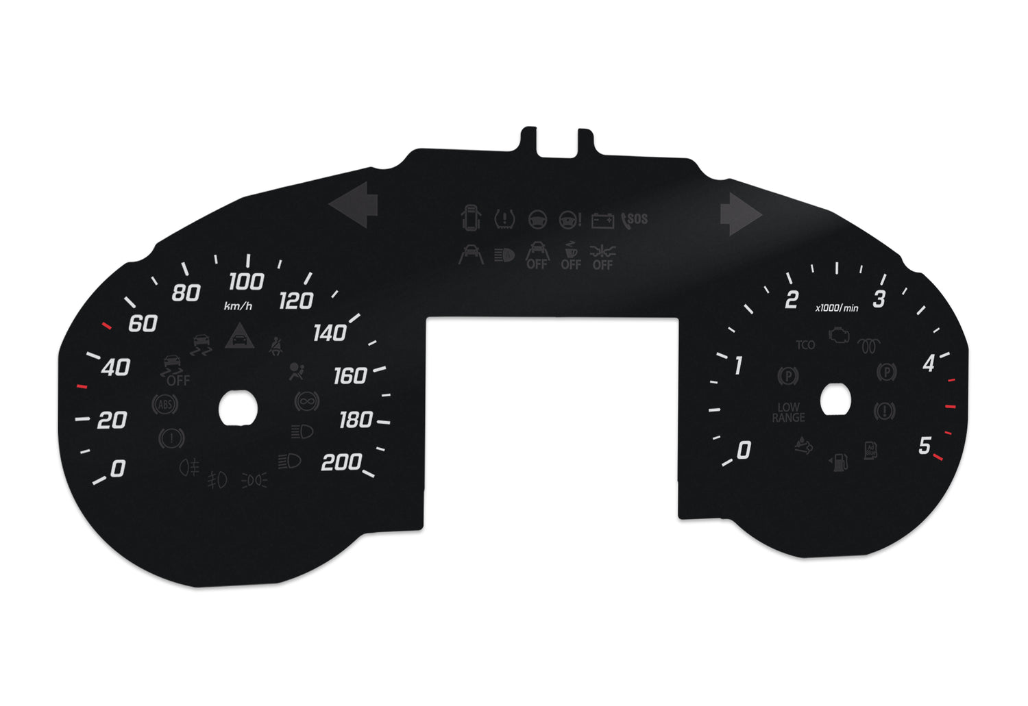 Mercedes-Benz Sprinter W907 - Speedometer Dials Gauges