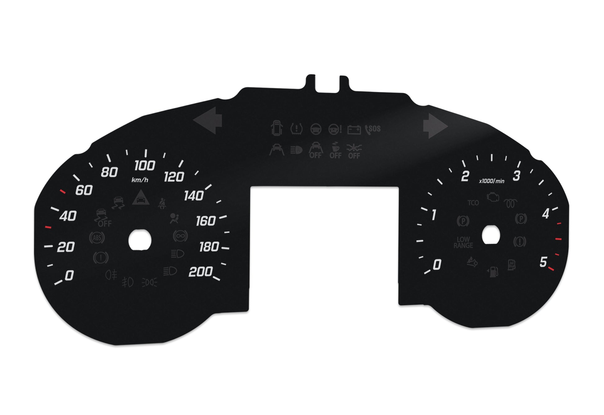 Mercedes-Benz Sprinter W907 - Speedometer Dials Gauges