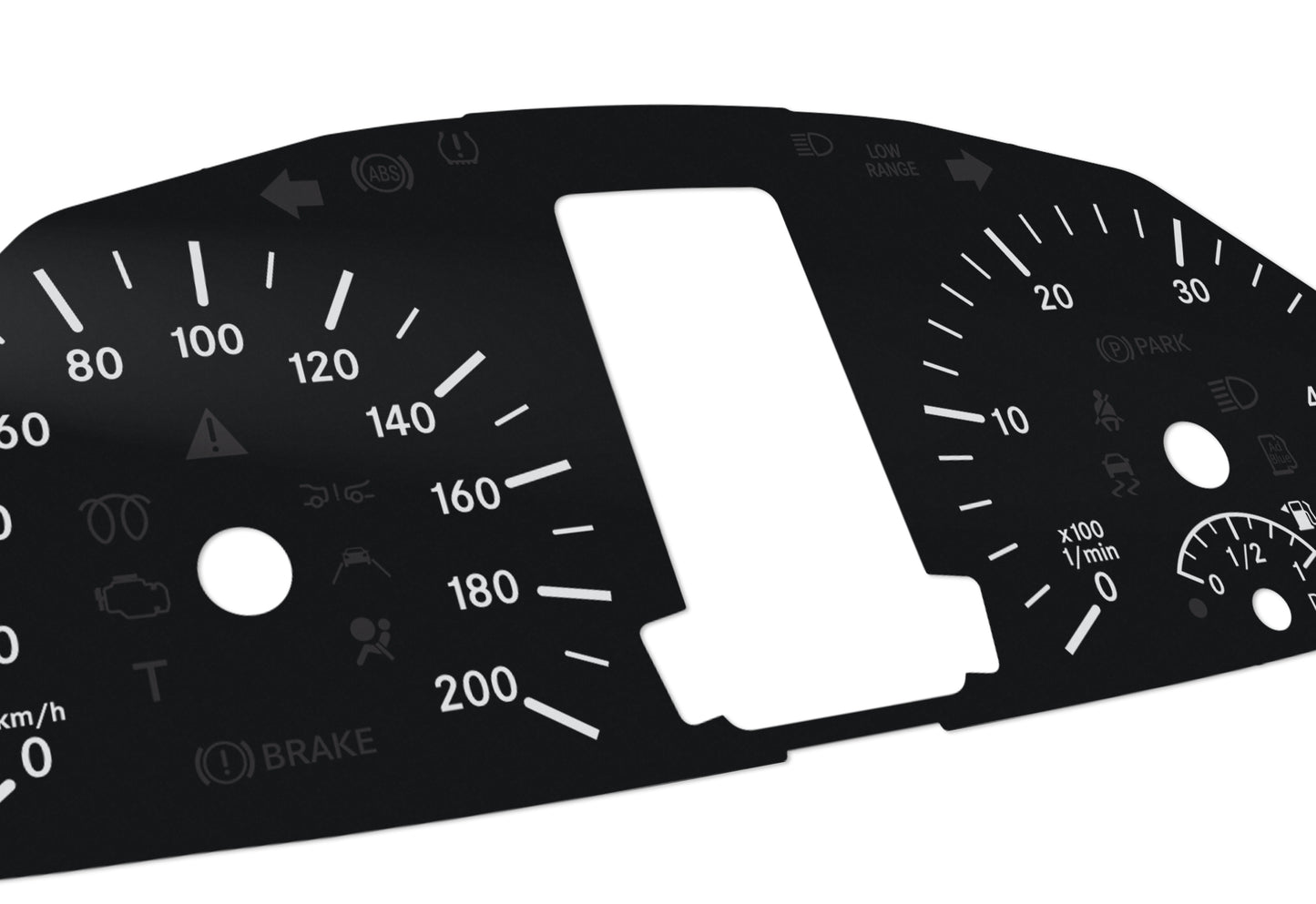 Mercedes-Benz Sprinter W906 - Speedometer Dials Gauges