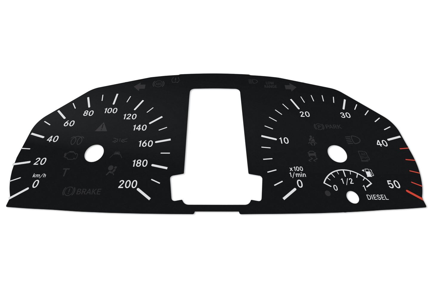 Mercedes-Benz Sprinter W906 - Speedometer Dials Gauges