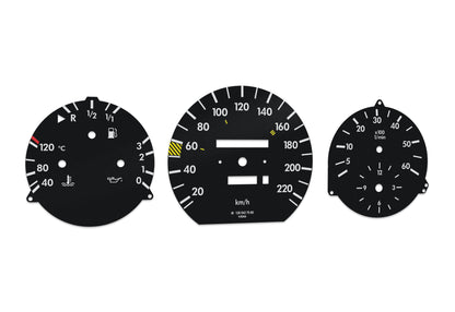 Mercedes-Benz S Class W126 - Speedometer Dials Gauges