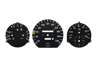 Mercedes-Benz S Class W126 - Speedometer Dials Gauges